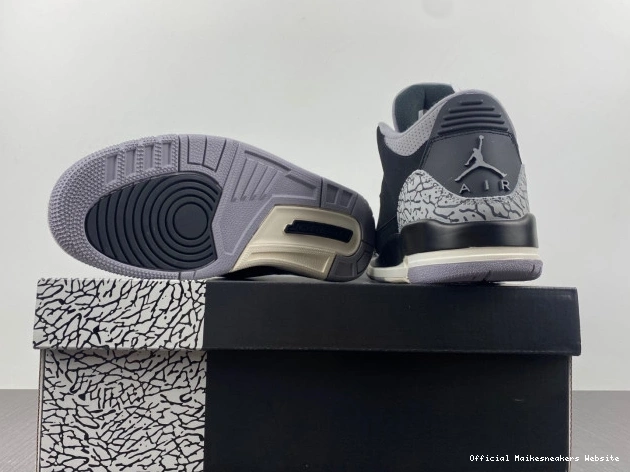 Official Maikesneakers Air Jordan WMNS CK9246-001 Off Noir 3 0811